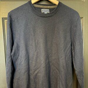 Mens Club Room Crew Neck Sweater Navy Blue XXL